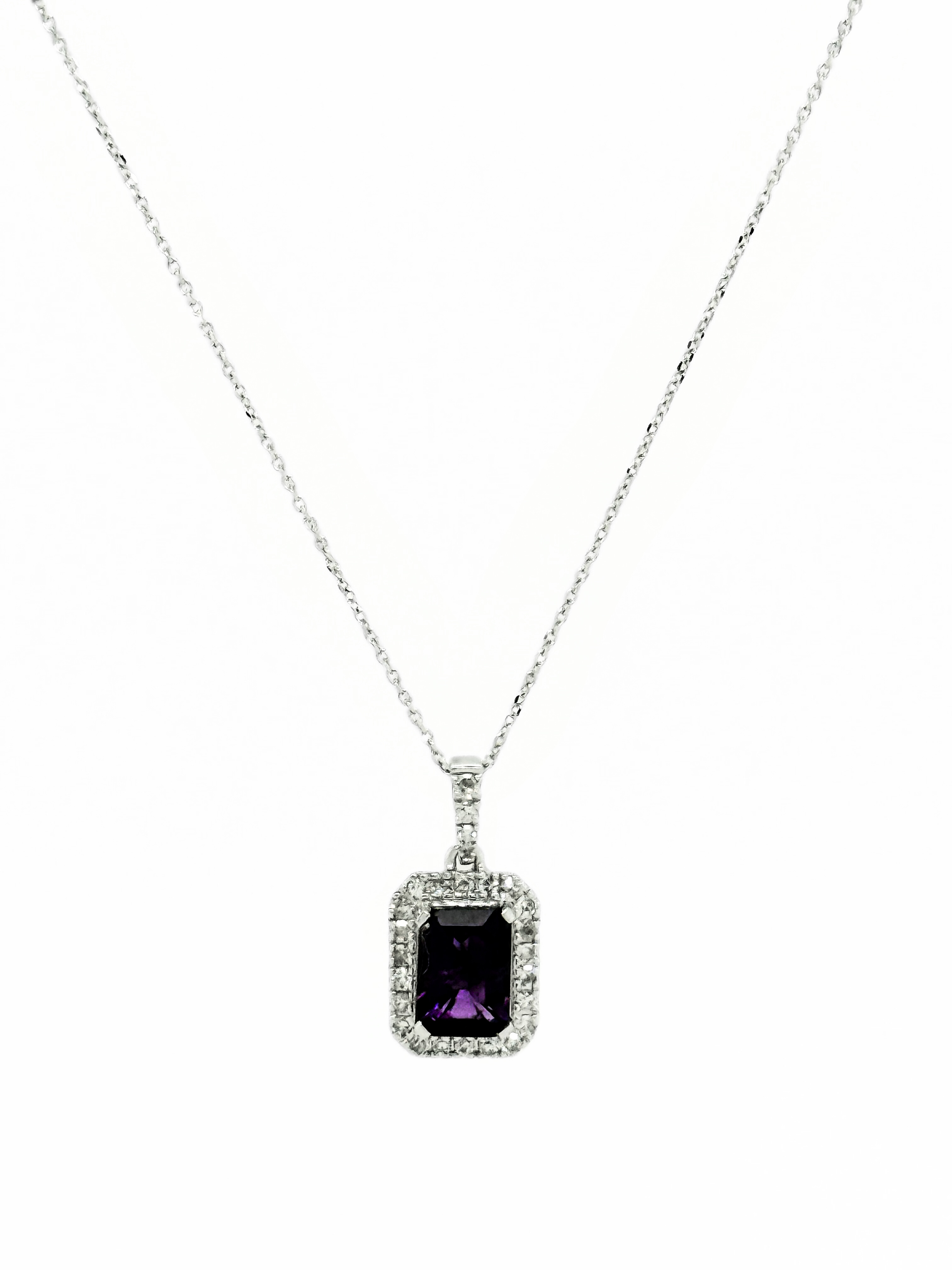 AMET PENDANT W/CHAIN-416777